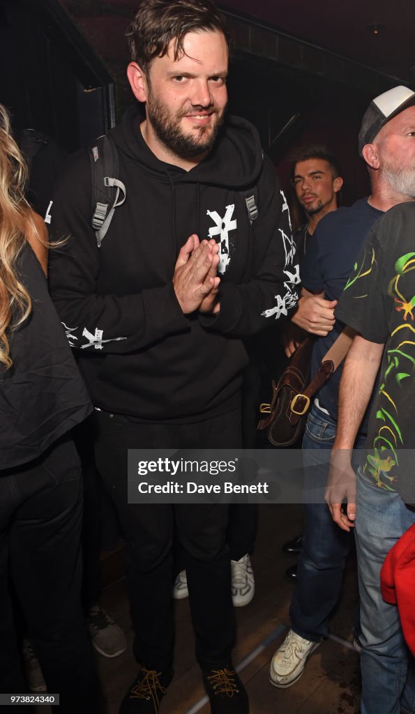 Jamie Reynolds attends the MJB x YOTA fashion capsule party supported