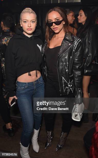 Alice Chater and Jade Thirlwall attend the MJB x YOTA fashion capsule party supported by Ciroc who have designed MJB x YOTA Limited Edition Bottles...