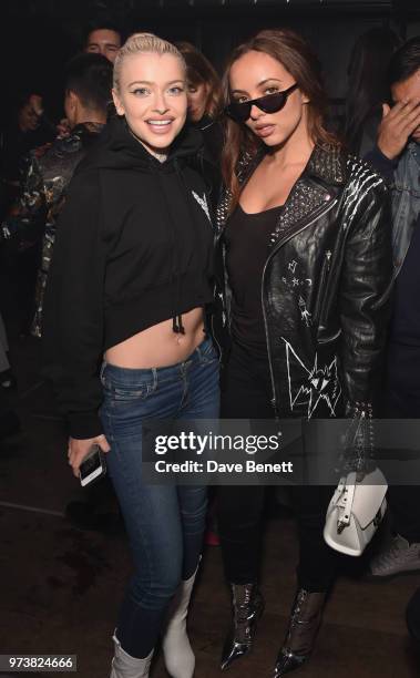 Alice Chater and Jade Thirlwall attend the MJB x YOTA fashion capsule party supported by Ciroc who have designed MJB x YOTA Limited Edition Bottles...