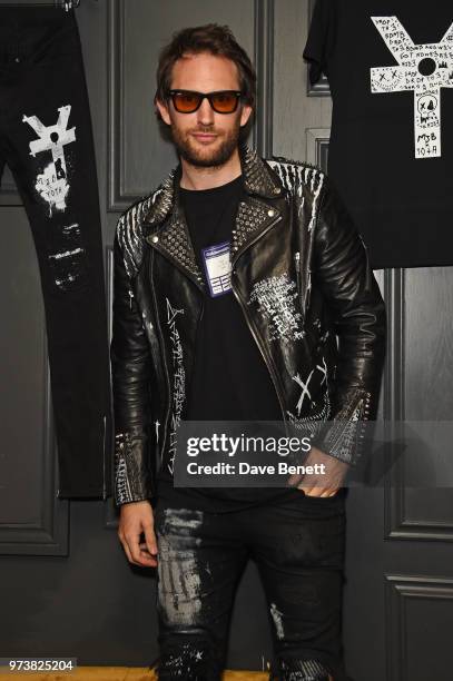 Designer Marc Jacques Burton attends the MJB x YOTA fashion capsule party supported by Ciroc who have designed MJB x YOTA Limited Edition Bottles at...