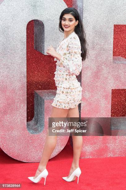 Neelam Gill attends the 'Ocean's 8' UK Premiere held at Cineworld Leicester Square on June 13, 2018 in London, England.