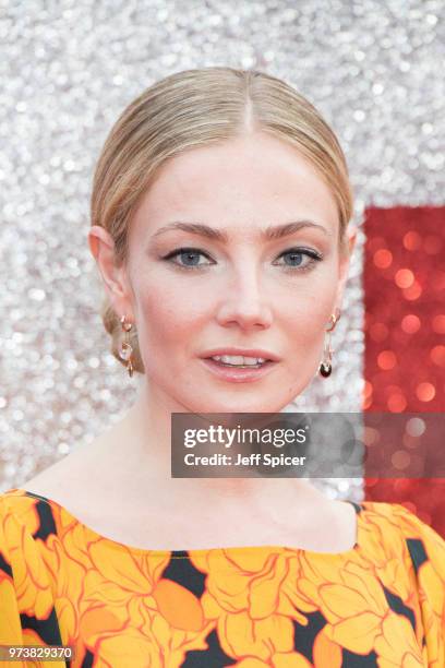 Clara Paget attends the 'Ocean's 8' UK Premiere held at Cineworld Leicester Square on June 13, 2018 in London, England.