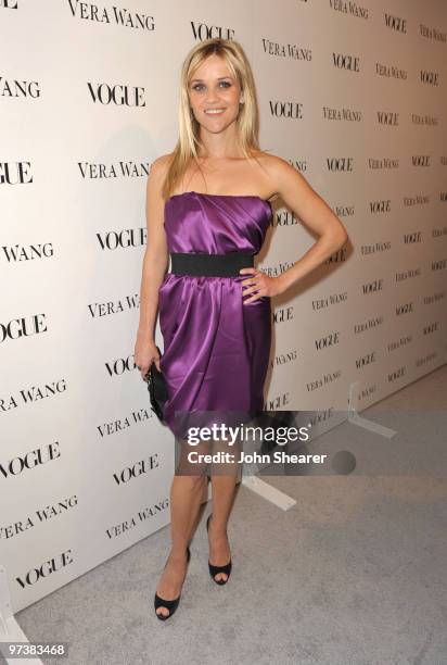 Actress Reese Witherspoon attends the Vera Wang Store Launch at Vera Wang Store on March 2, 2010 in Los Angeles, California.