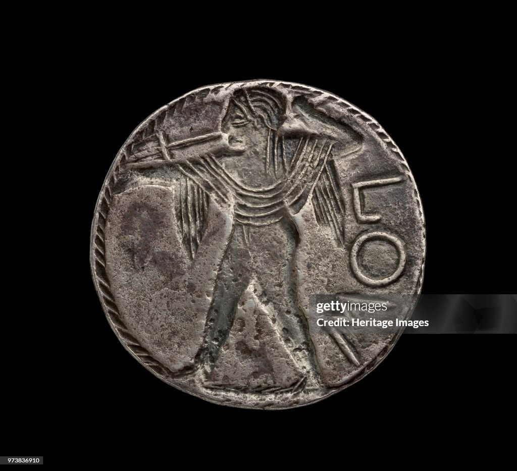 Ancient Greek Incuse Silver Coin