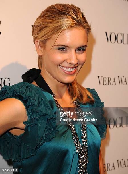 Maggie Grace attends the Vera Wang Store Launch at Vera Wang Store on March 2, 2010 in Los Angeles, California.