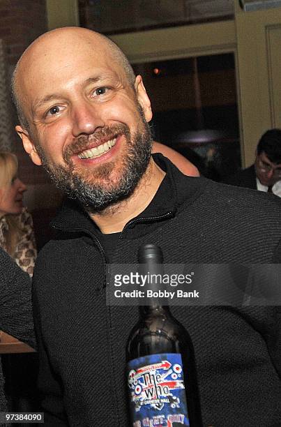 Michael Dorf, promoter of "The Music of The Who" and City Winery owner attends The Music Of The Who at Carnegie Hall after party at the City Winery...