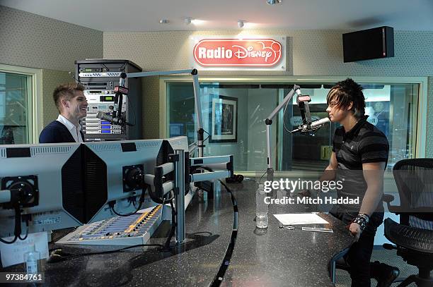 March 1, 2010 - Recent Radio Disney N.B.T. Artist Josh Golden joined Ernie D in studio for a Take Over that included an acoustic performance of...