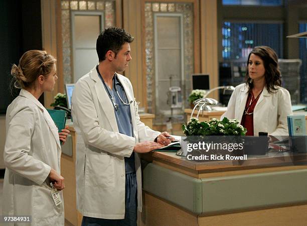 Brianna Brown , Jason Thompson and Kimberly McCullough in a scene that airs the week of March 8, 2010 on Disney General Entertainment Content via...