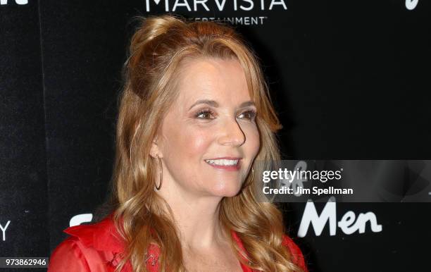 Actress Lea Thompson attends the screening of "The Year Of Spectacular Men" hosted by MarVista Entertainment and Parkside Pictures with The Cinema...