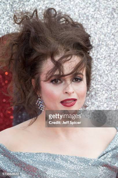Helena Bonham Carter attends the 'Ocean's 8' UK Premiere held at Cineworld Leicester Square on June 13, 2018 in London, England.