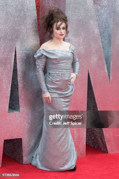 Helena Bonham Carter attends the 'Ocean's 8' UK Premiere held at Cineworld Leicester Square on June 13, 2018 in London, England.