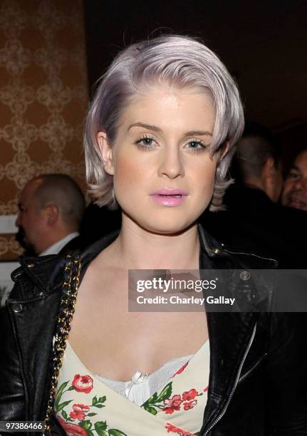 Singer Kelly Osbourne attends DJ Night hosted by Vanity Fair and Hudson Jeans held at Palihouse Holloway on March 2, 2010 in Los Angeles, California.