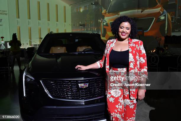 Allison McGevna attends the Cadillac Welcome Luncheon At ABFF: Black Hollywood Now at The Temple House on June 13, 2018 in Miami Beach, Florida.
