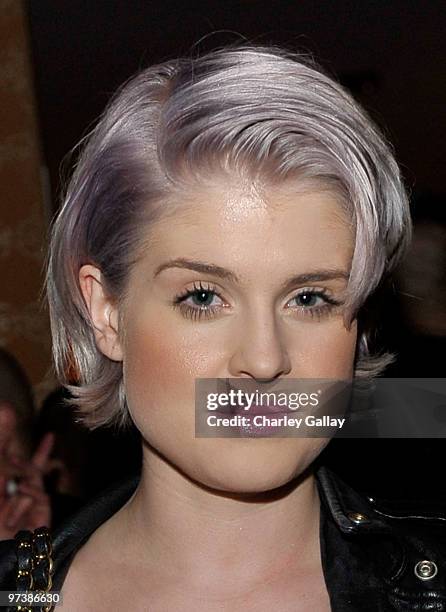 Singer Kelly Osbourne attends DJ Night hosted by Vanity Fair and Hudson Jeans held at Palihouse Holloway on March 2, 2010 in Los Angeles, California.