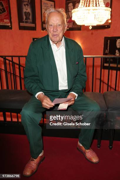 Heinz Baumann, Soko 5113, during the 'Mirandolina' premiere at Komoedie Bayerischer Hof on June 13, 2018 in Munich, Germany.