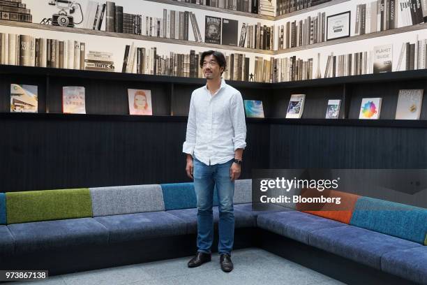 Yozo Kaneko, president and chief operating officer of United Inc., poses for a photograph at the company's office in Tokyo, Japan, on Thursday, May...