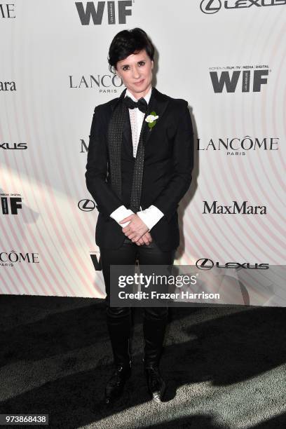 Kimberly Peirce attends the Women In Film 2018 Crystal + Lucy Awards presented by Max Mara, Lancôme and Lexus at The Beverly Hilton Hotel on June 13,...