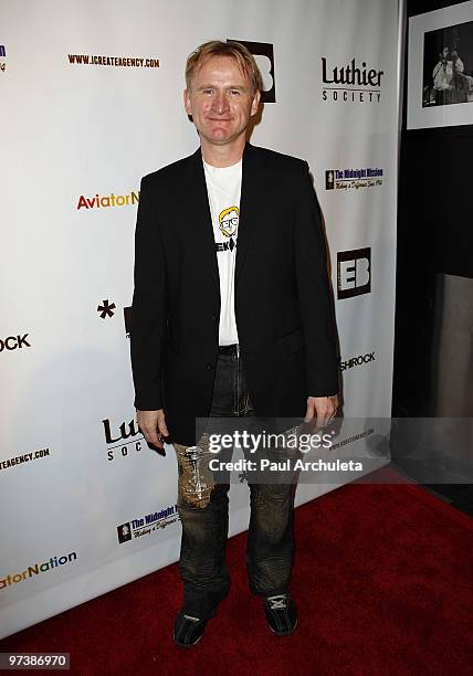 Actor Dean Haglund arrives at the "Everything Burns In Hollywood" Red Carpet Charity Drive at The Roxy Theatre on March 2, 2010 in West Hollywood,...