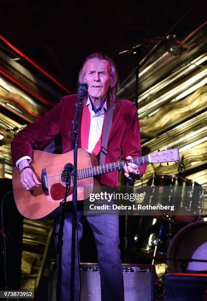 Gordon Lightfoot performs at Sony Hall during the Blue Note Jazz Festival on June 13, 2018 in New York City.