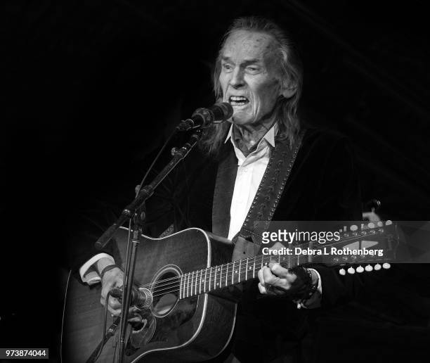 Gordon Lightfoot performs at Sony Hall during the Blue Note Jazz Festival on June 13, 2018 in New York City.