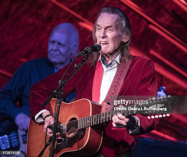 Gordon Lightfoot performs at Sony Hall during the Blue Note Jazz Festival on June 13, 2018 in New York City.