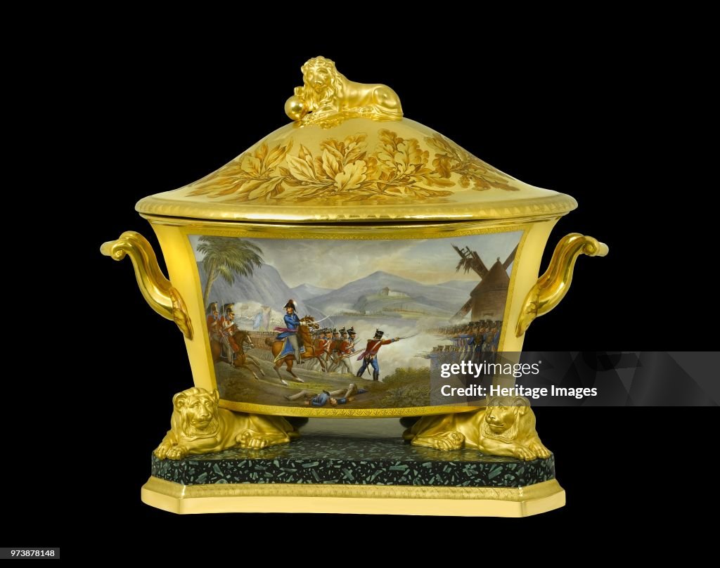 Soup Tureen Depicting The Battle Of Rolica