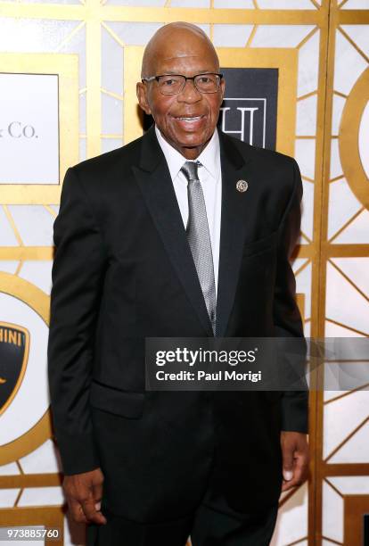 Rep. Elijah Cumming attends the Harvard Business School Club's 3rd Annual Leadership Gala Dinner at the Four Seasons Hotel on June 13, 2018 in...