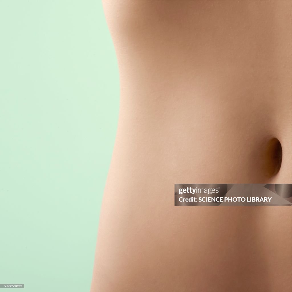 Woman's abdomen