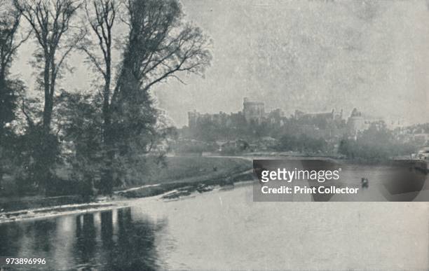 'Windsor Castle', 1910. From The British Isles in Pictures, by H. Clive Barnard, M.A., D.Lit. [A. & C. Black, Limited, London, 1910] Artist...