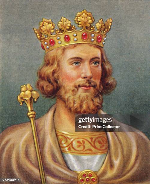 'Edward II', 1935. Edward who ruled from 1307 until he was deposed in January 1327. He is thought to have been murdered later that year, possibly by...