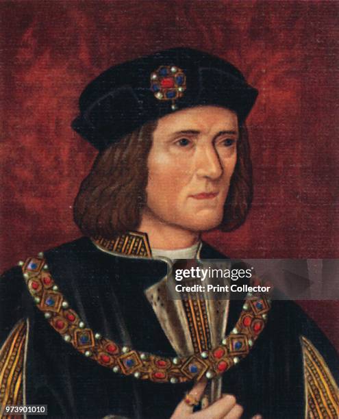 'Richard III', 1935. Richard was King of England from 1483 until his death and the last king from the House of York. After the death of his brother...