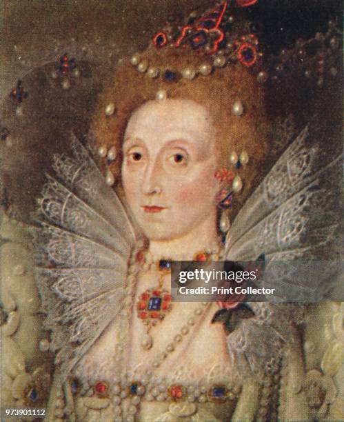 'Elizabeth', 1935. Elizabeth was Queen of England, Queen of France , and Queen of Ireland from 17 November 1558 until her death. She was Marchioness...