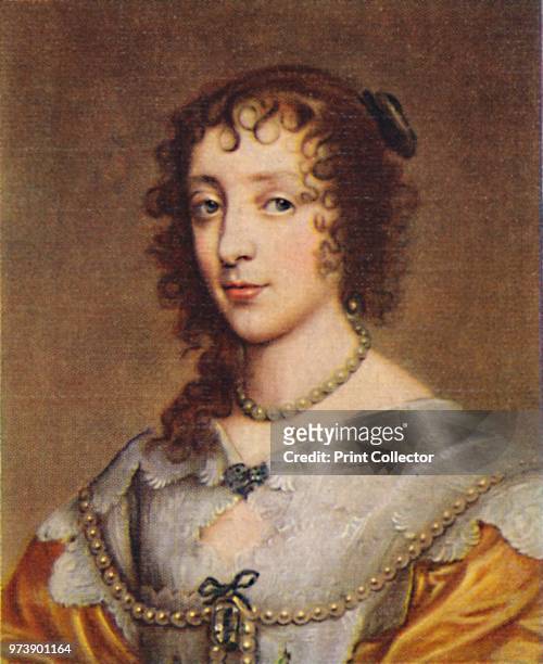 'Henrietta Maria', 1935. Henrietta Maria of France, Queen Consort of King Charles I of England. The youngest daughter of Henry IV of France and Marie...