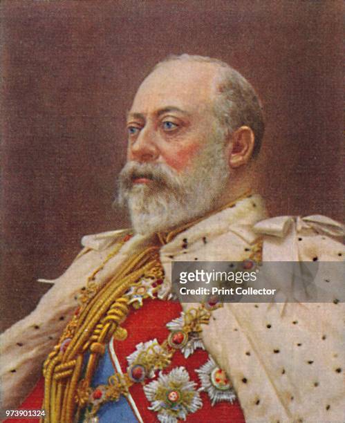 'Edward VII', 1935. Edward VII was King of the United Kingdom and the British Dominions and Emperor of India from 22 January 1901 until his death in...