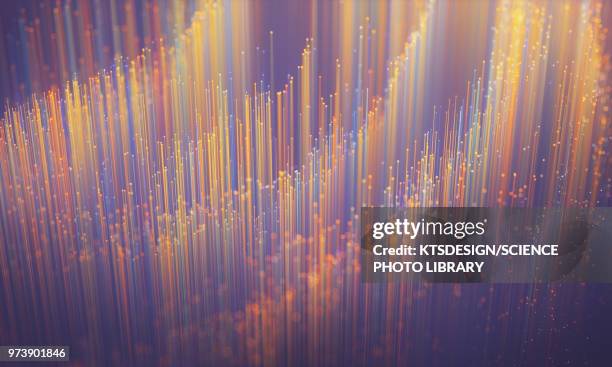 fibre optics, illustration - fibre optic stock illustrations