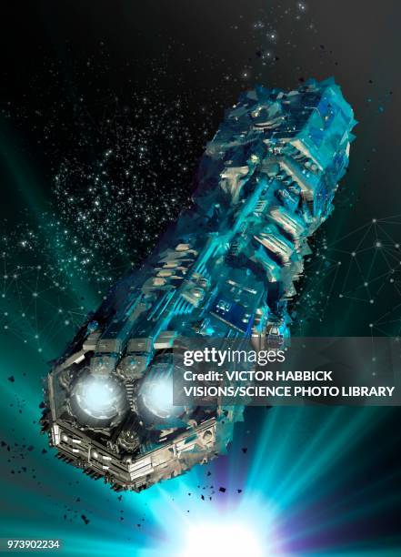 spacecraft, illustration - fortune telling machine stock illustrations