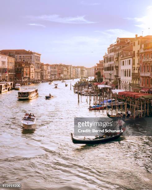 canal grande in venice - bernd schunack stock pictures, royalty-free photos & images
