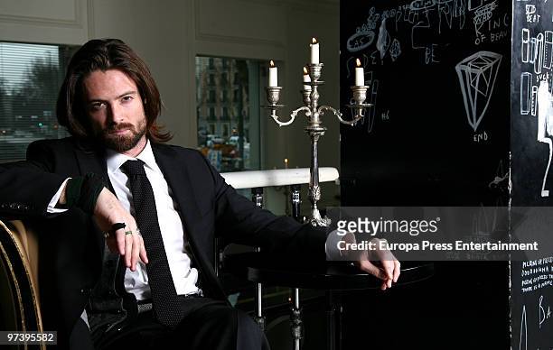 Actor William Miller poses during a portrait session on March 3, 2010 in Madrid, Spain.