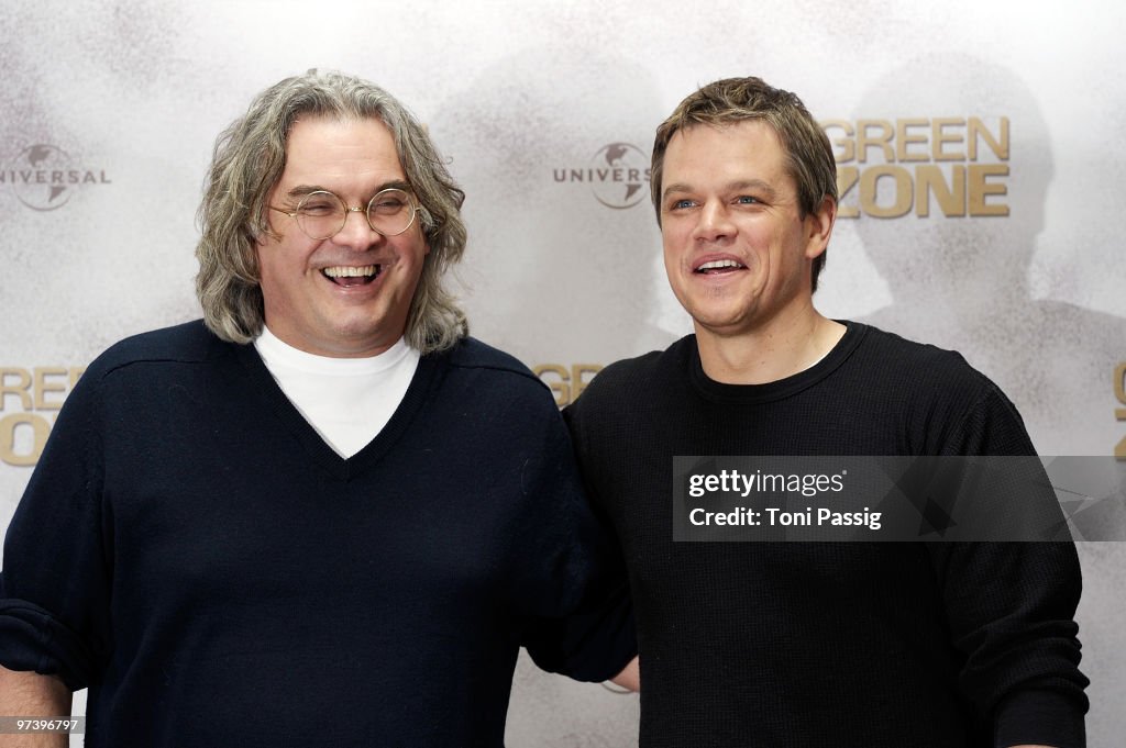 Green Zone Photo Call
