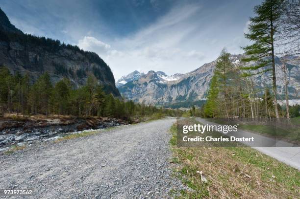 kandersteg view - kandersteg stock pictures, royalty-free photos & images