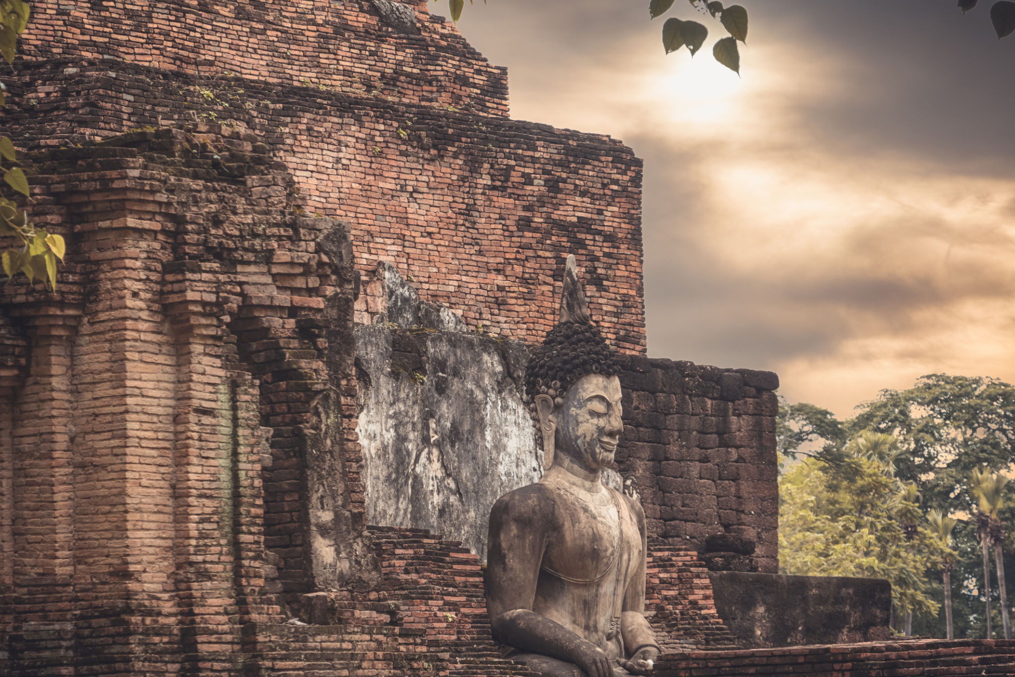 Buddhism Buddha Statue Ancient at Sukhothai,Thailand. Historic City of Thailand Travel. Buddhism Buddha Statue Ancient at Sukhothai,Thailand. Historic City of Thailand Travel.