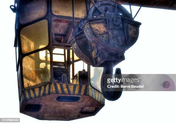crane cabine - cabine stock pictures, royalty-free photos & images