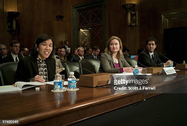 March 02: Nicole Wong, vice president and deputy general counsel for Google Inc., Rebecca MacKinnon, visiting fellow at the Center for Information...