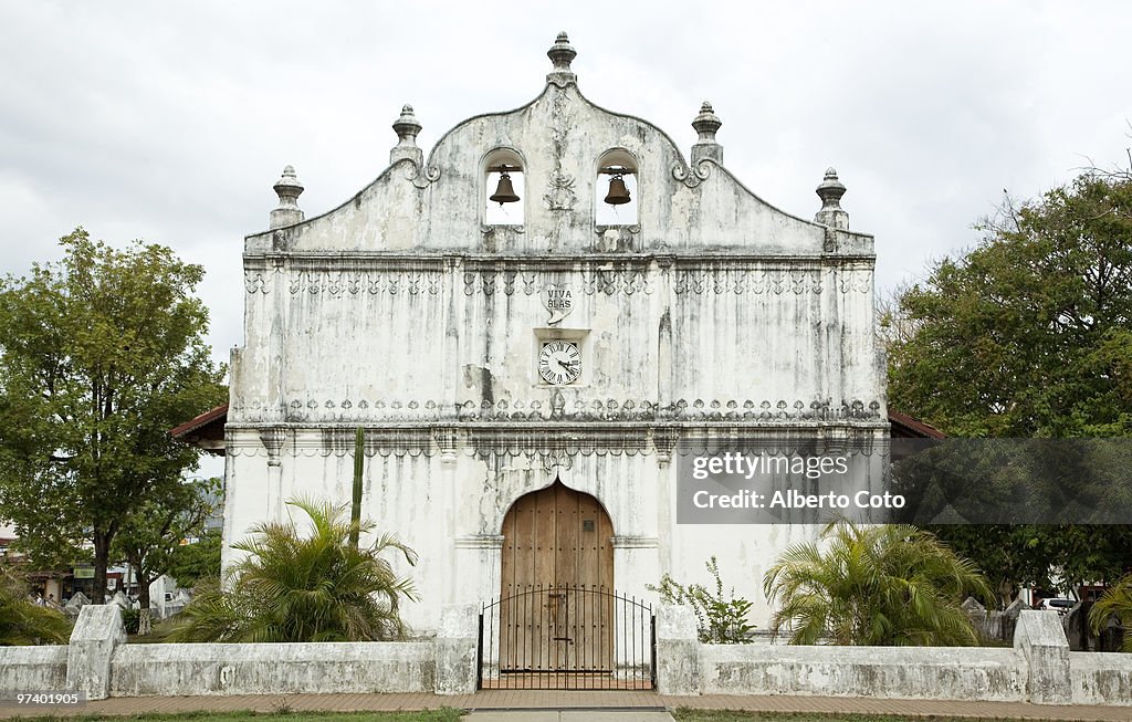Colonial Church in Costa Rica