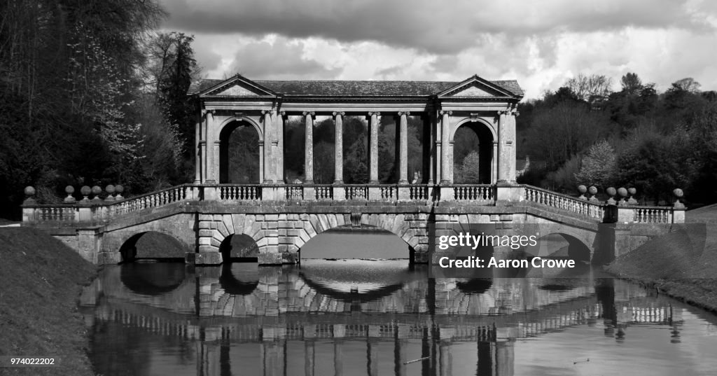 Prior park gardens Pallidian, Bath