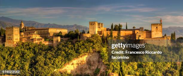 la alhambra - francesco riccardo iacomino spain stock pictures, royalty-free photos & images