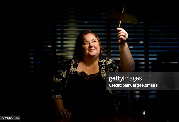 Itiziar Castro during a portrait session at 'Melia Princesa hotel' on June 12, 2018 in Madrid, Spain.