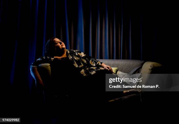 Itiziar Castro during a portrait session at 'Melia Princesa hotel' on June 12, 2018 in Madrid, Spain.