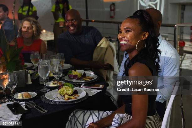 Nicole Friday attends the Cadillac Welcome Luncheon At ABFF: Black Hollywood Now The Temple House on June 13, 2018 in Miami Beach, Florida.
