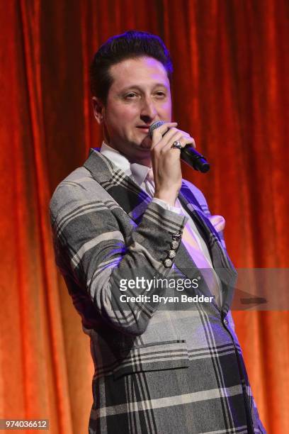 Musician Brian Newman performs onstage during the Children's Health Fund 2018 Annual Benefit at Cipriani 42nd Street on June 13, 2018 in New York...